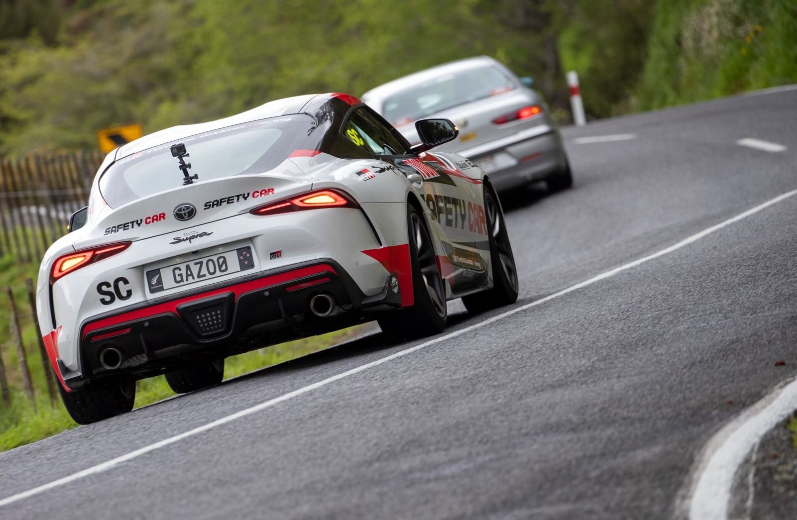 Toyota GR Supra at Targa NZ
