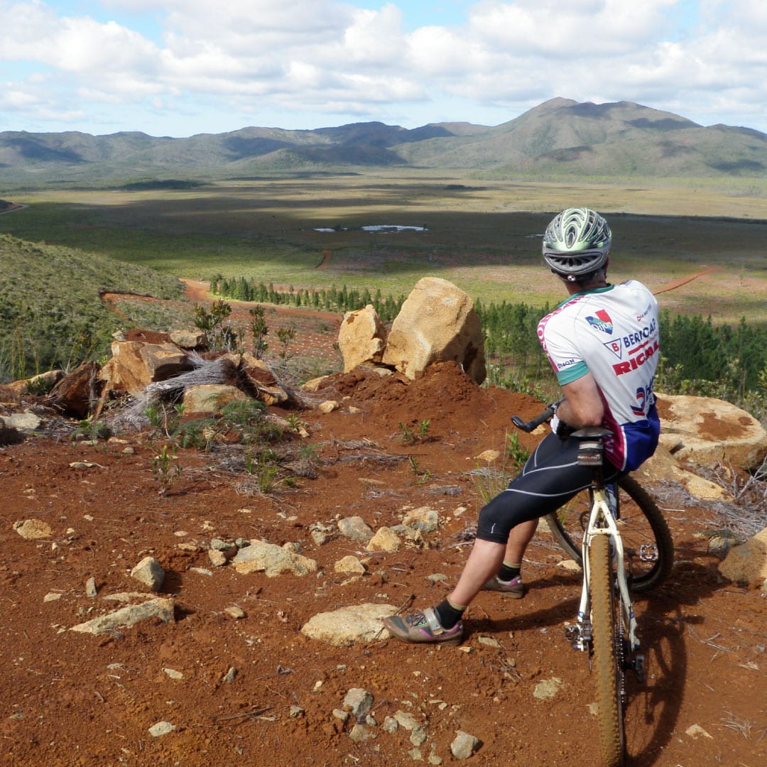 Mountain biking in New Caledonia