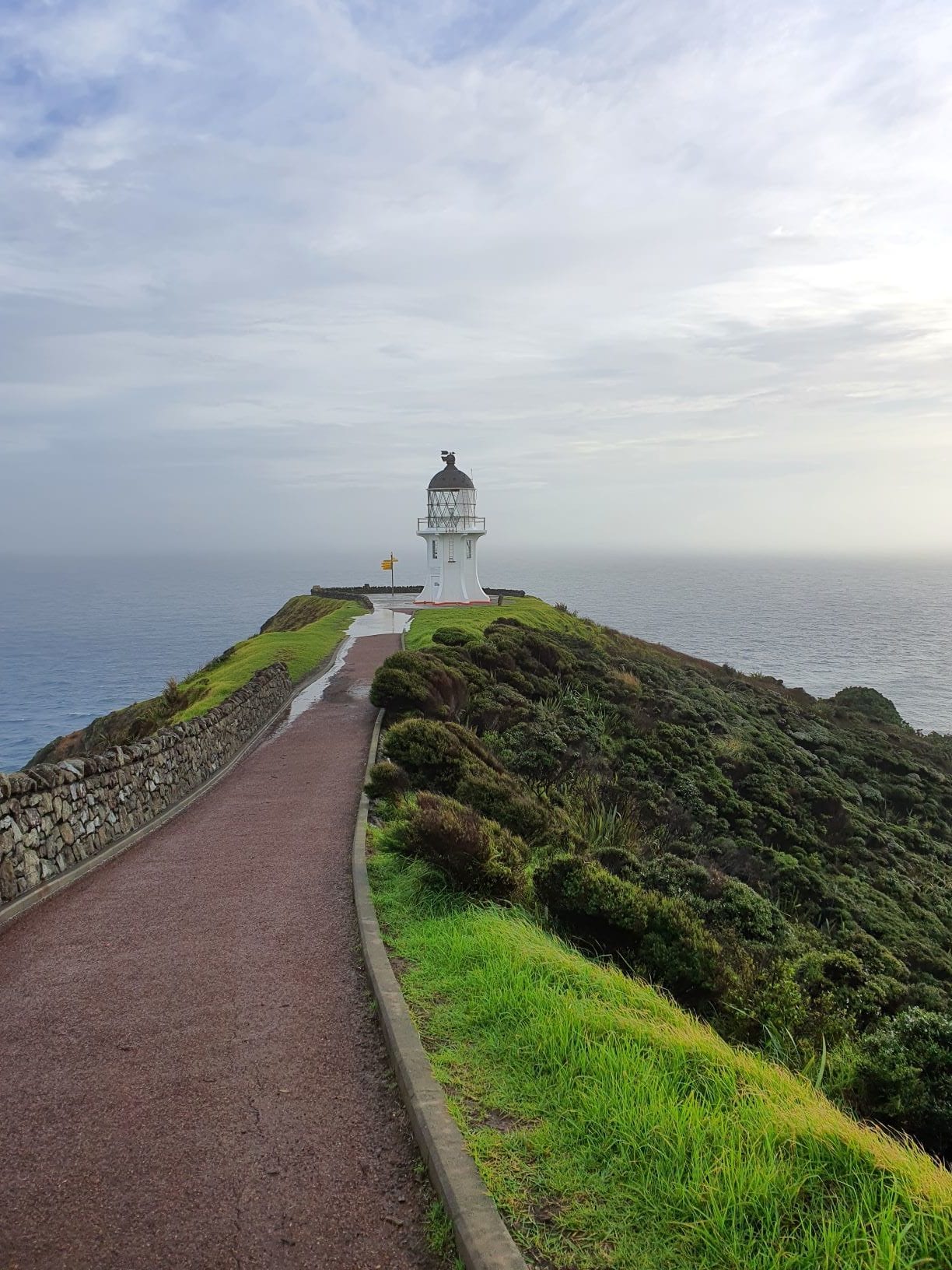 The Cape Reinga lighthouse at sunrise.
Credit- Matthew Dsouza