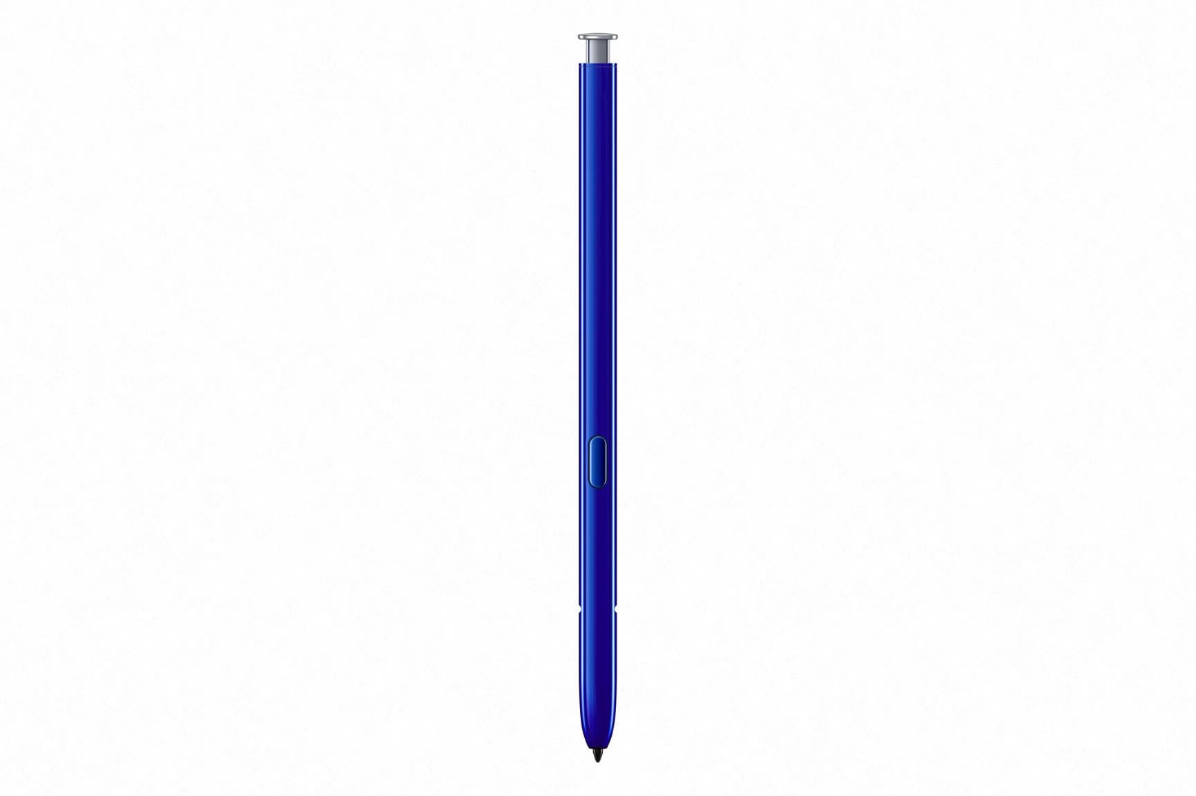 The infamous Samsung Galaxy Note 10+ S-Pen now looks sleeker than ever. Image: Samsung Press Global.