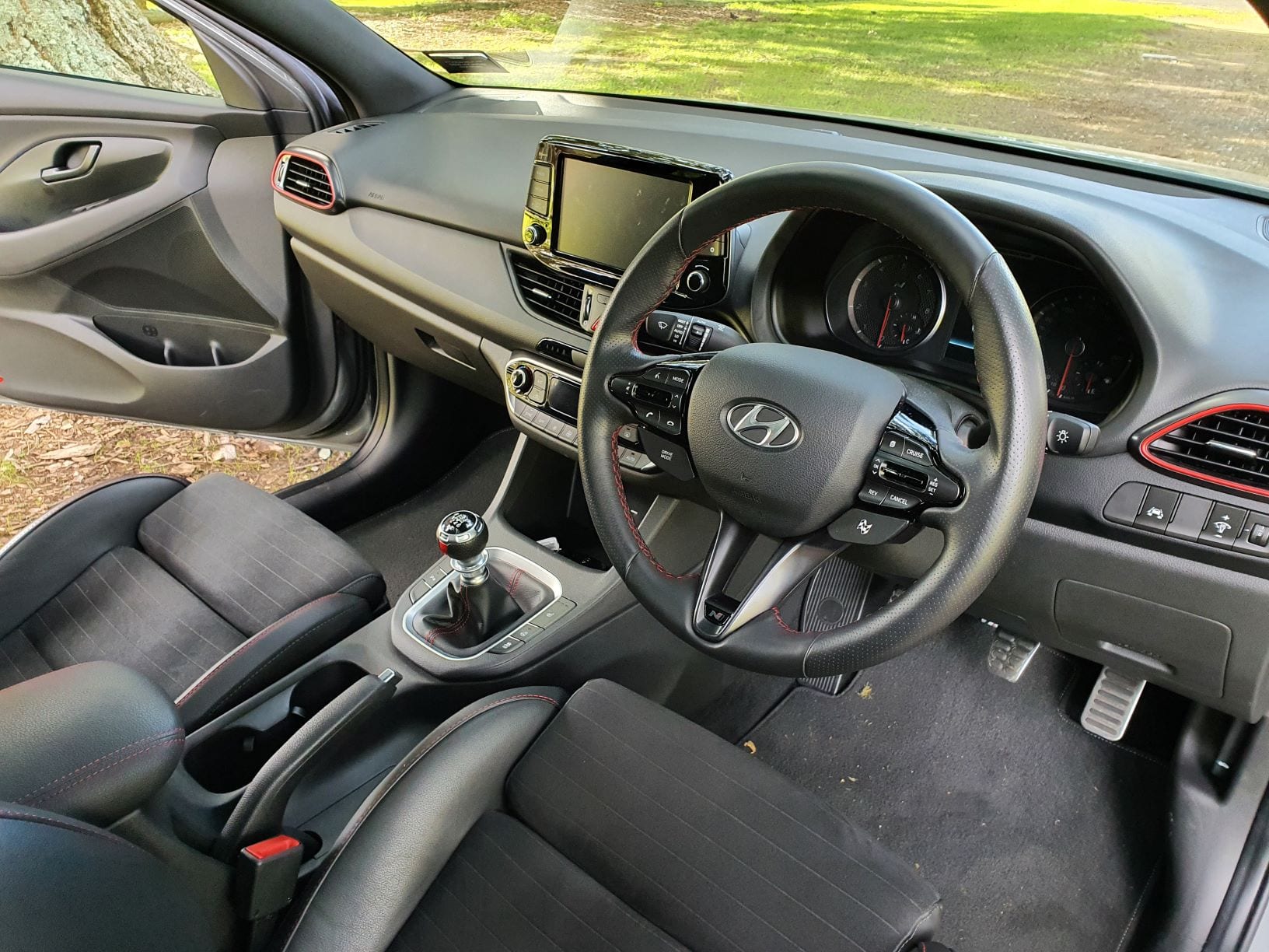 The interior of the i30 N is a different story. It would benefit from being a little more interesting.