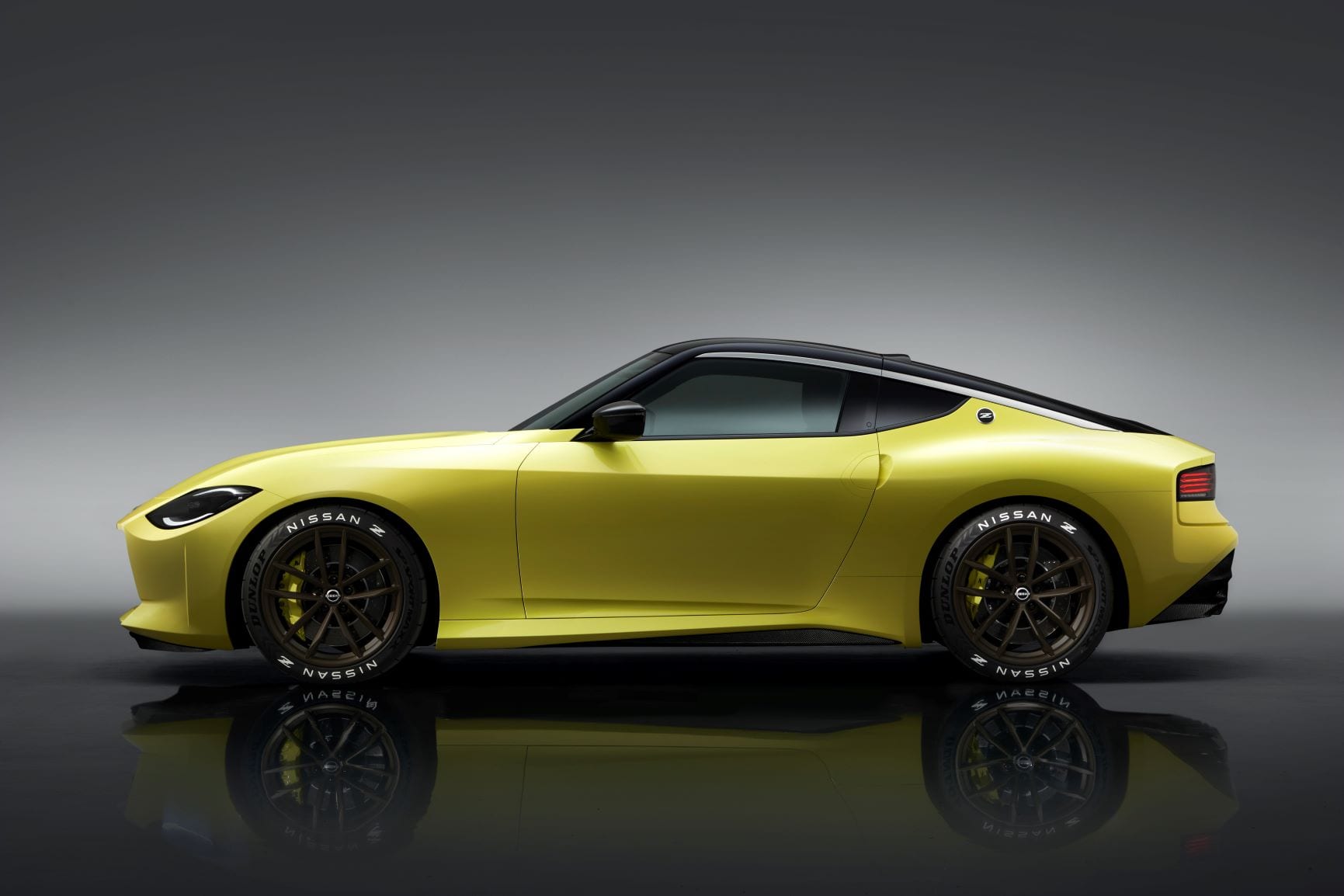 A side view of the Nissan Proto Z