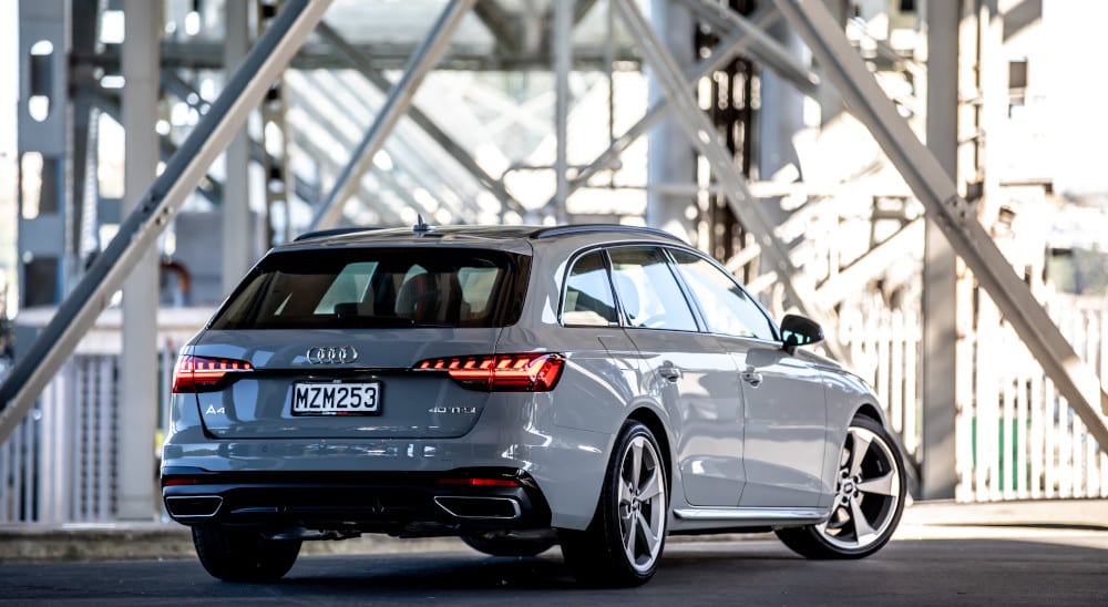 Audi A4 Avant rear view