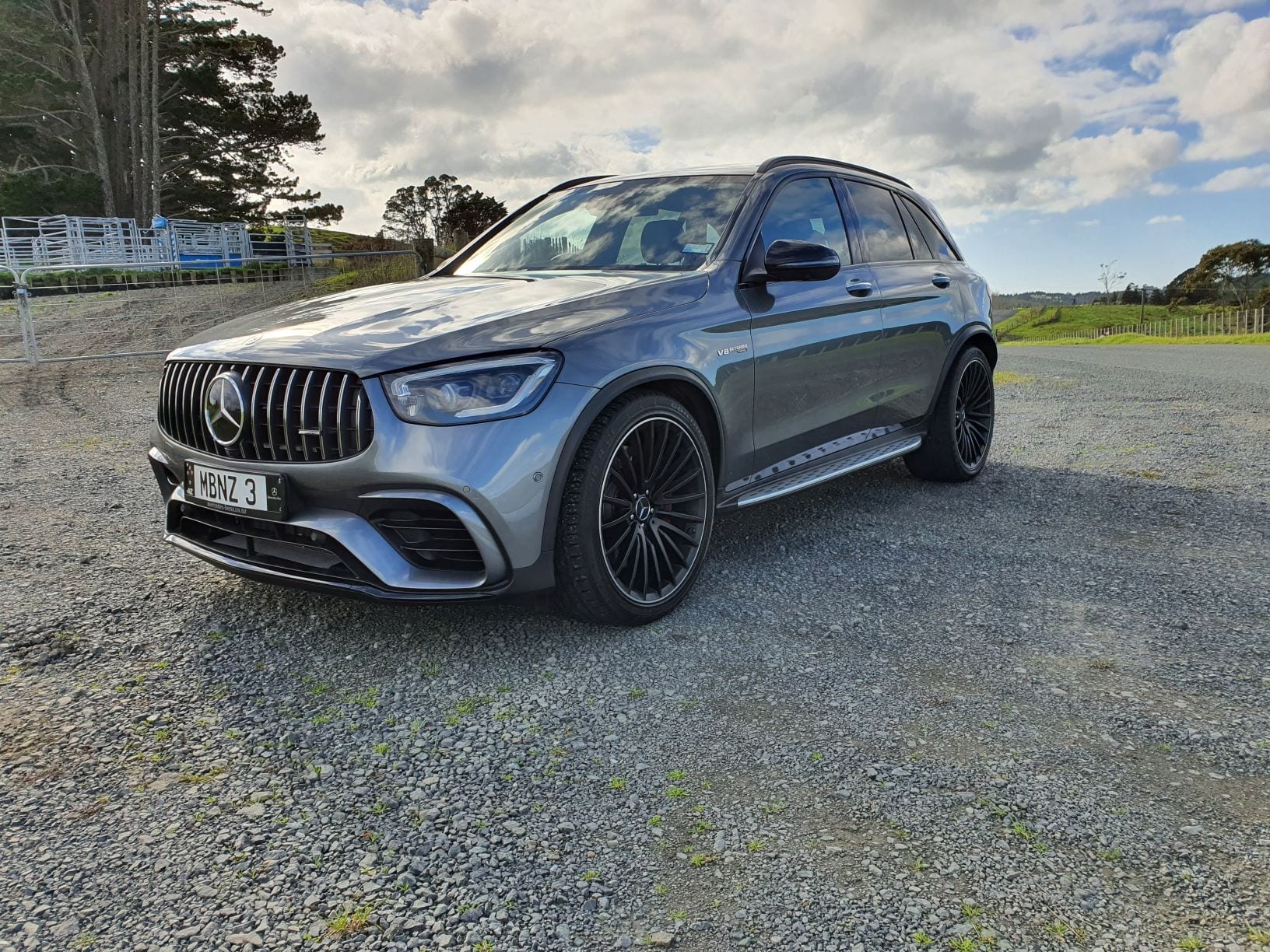 A still shot of the GLC63 S