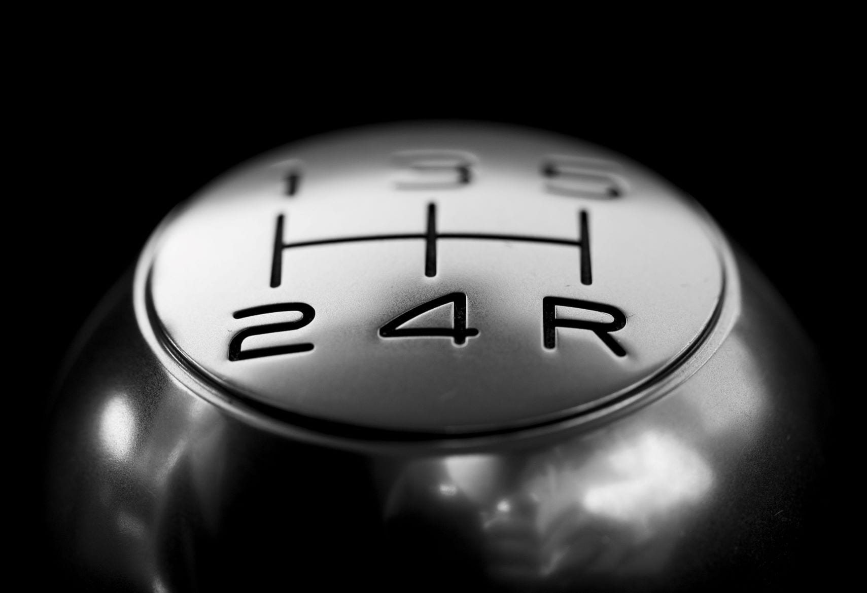 A shot of a manual gear