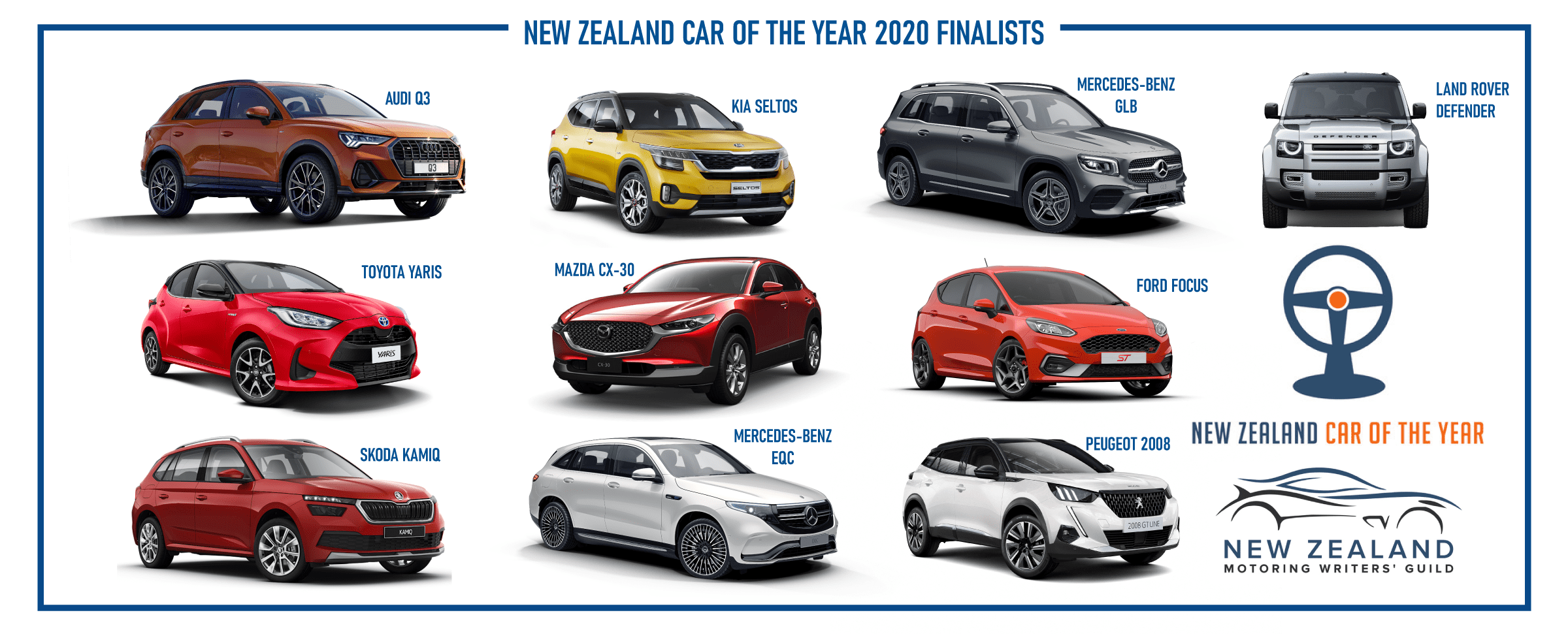 Finalists announced for NZ Car of the Year award
