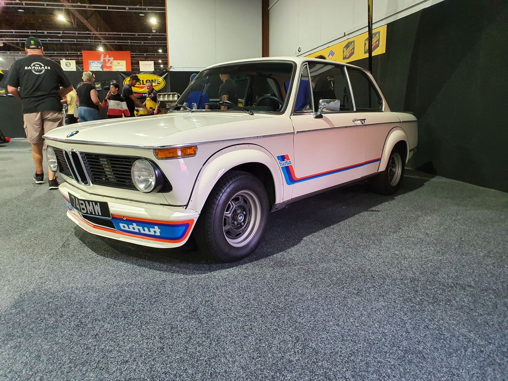 A classic BMW 2002 Turbo