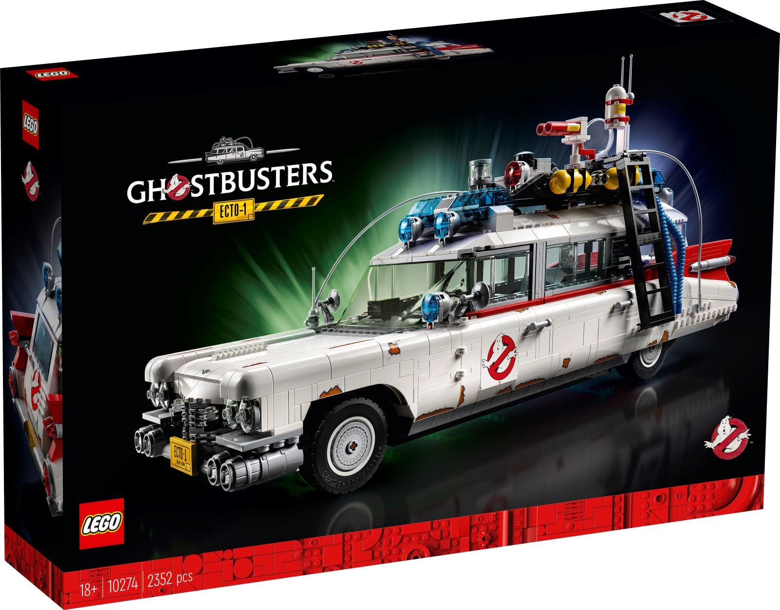 The LEGO ECTO-1 box