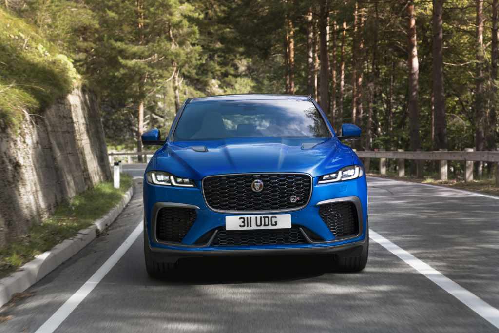 The new Jag F-Pace SVR