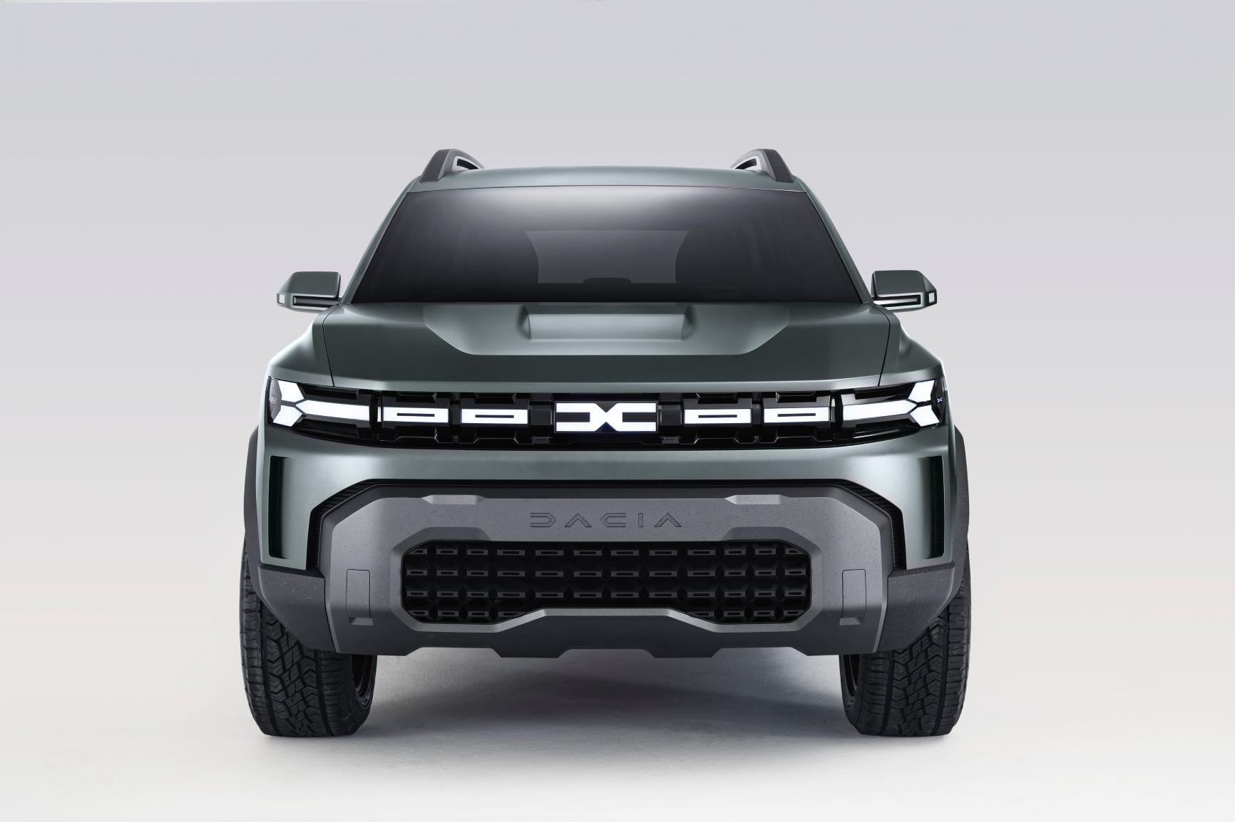 Front view of the Dacia Bigster