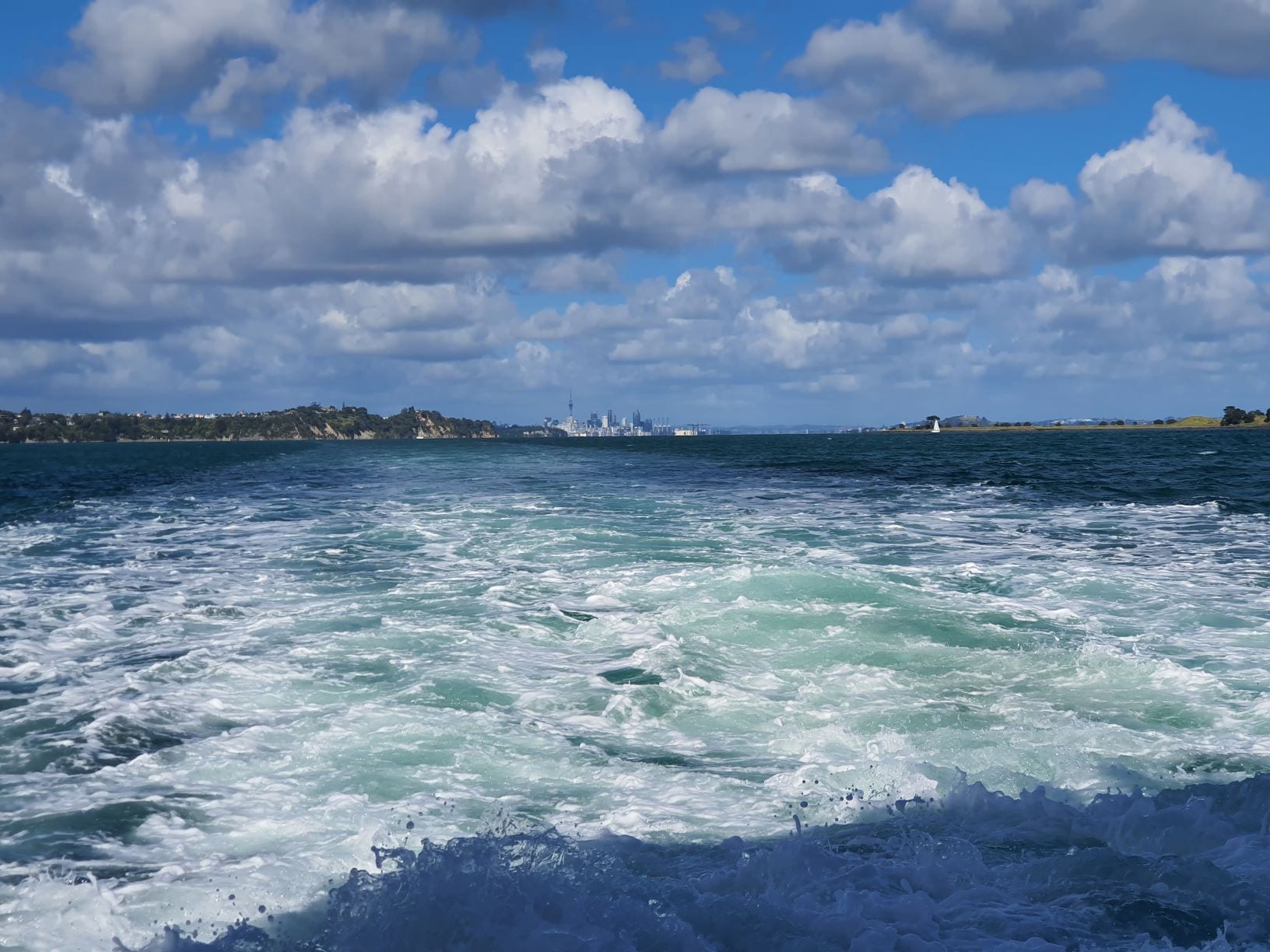 The view from the ferry