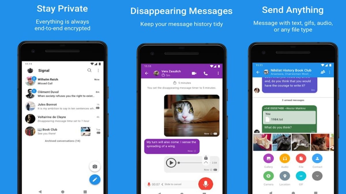 Signal Private Messenger