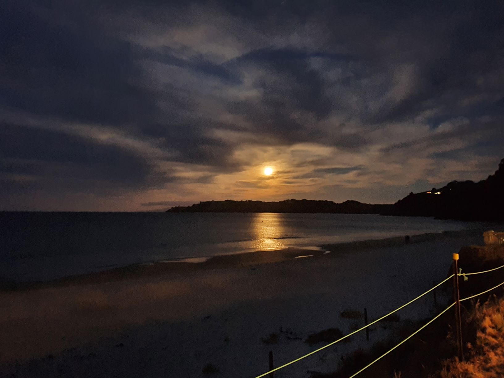 Waiheke Island at night