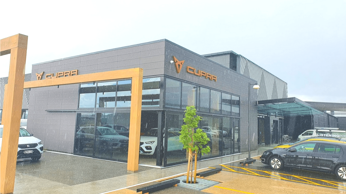 Ebbett Hamilton Car Showroom Front