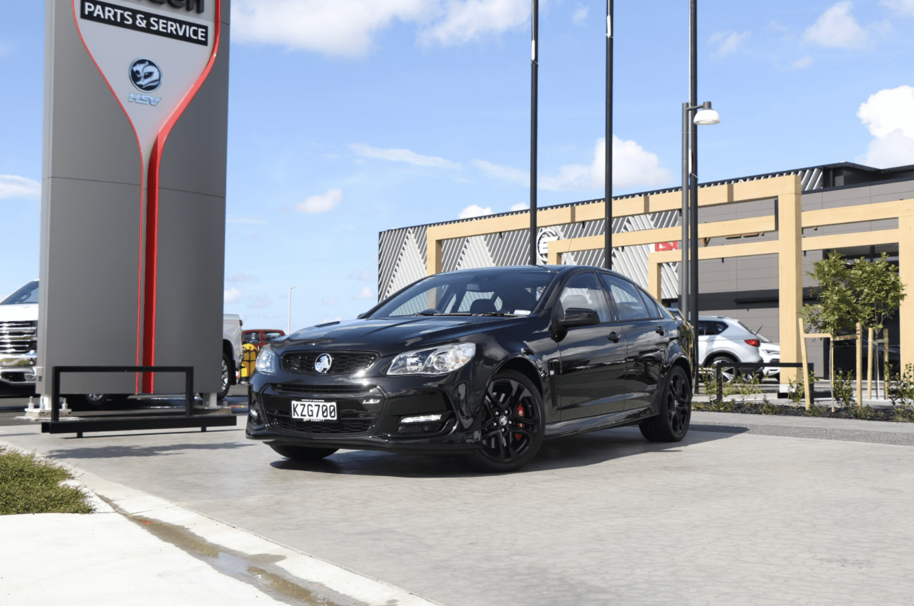 Holden Commodore at Ebbett Hamilton Te Rapa