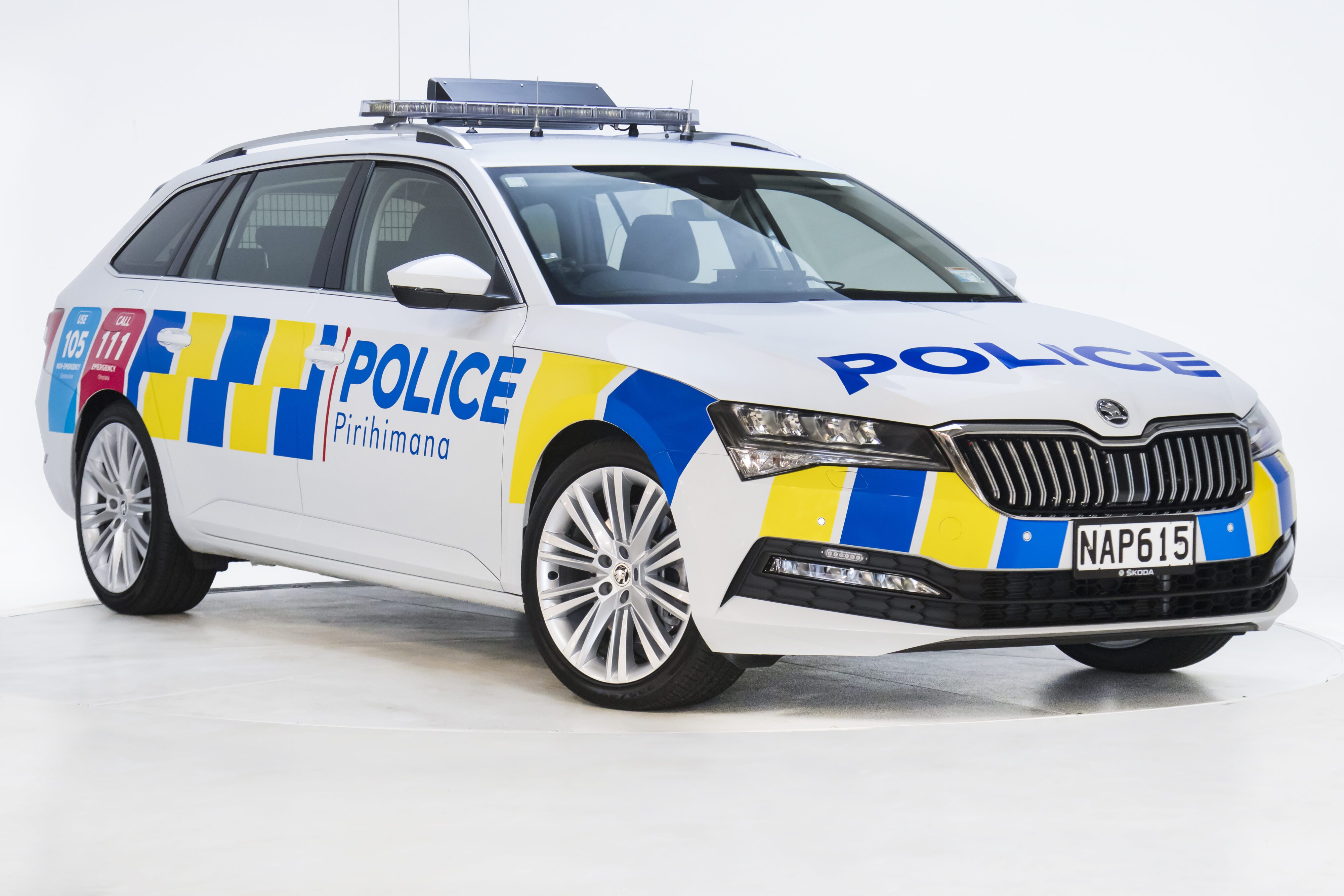 Skoda Superb NZ Police