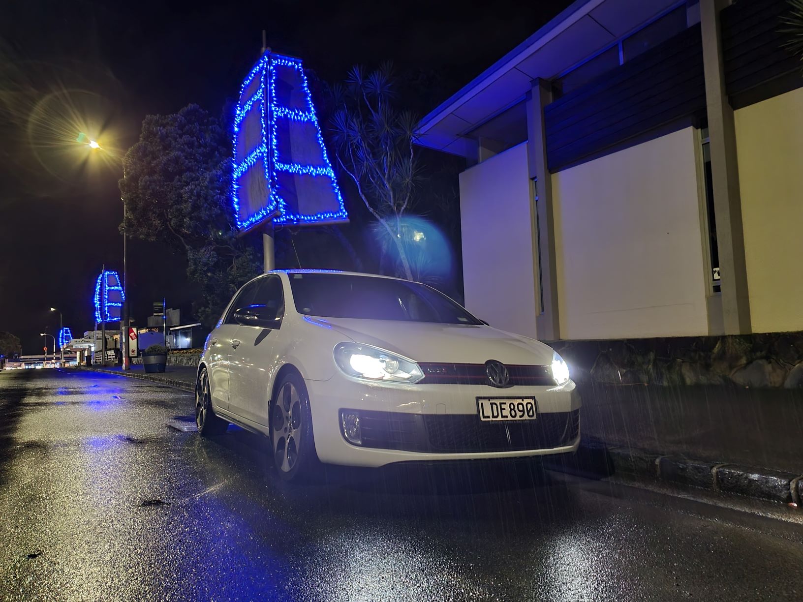 Golf GTI on a street