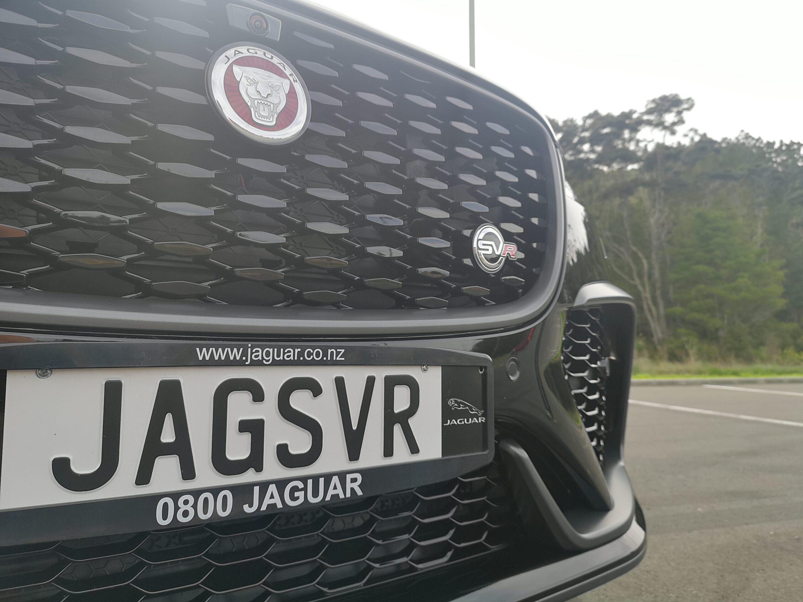 F-Pace grille
