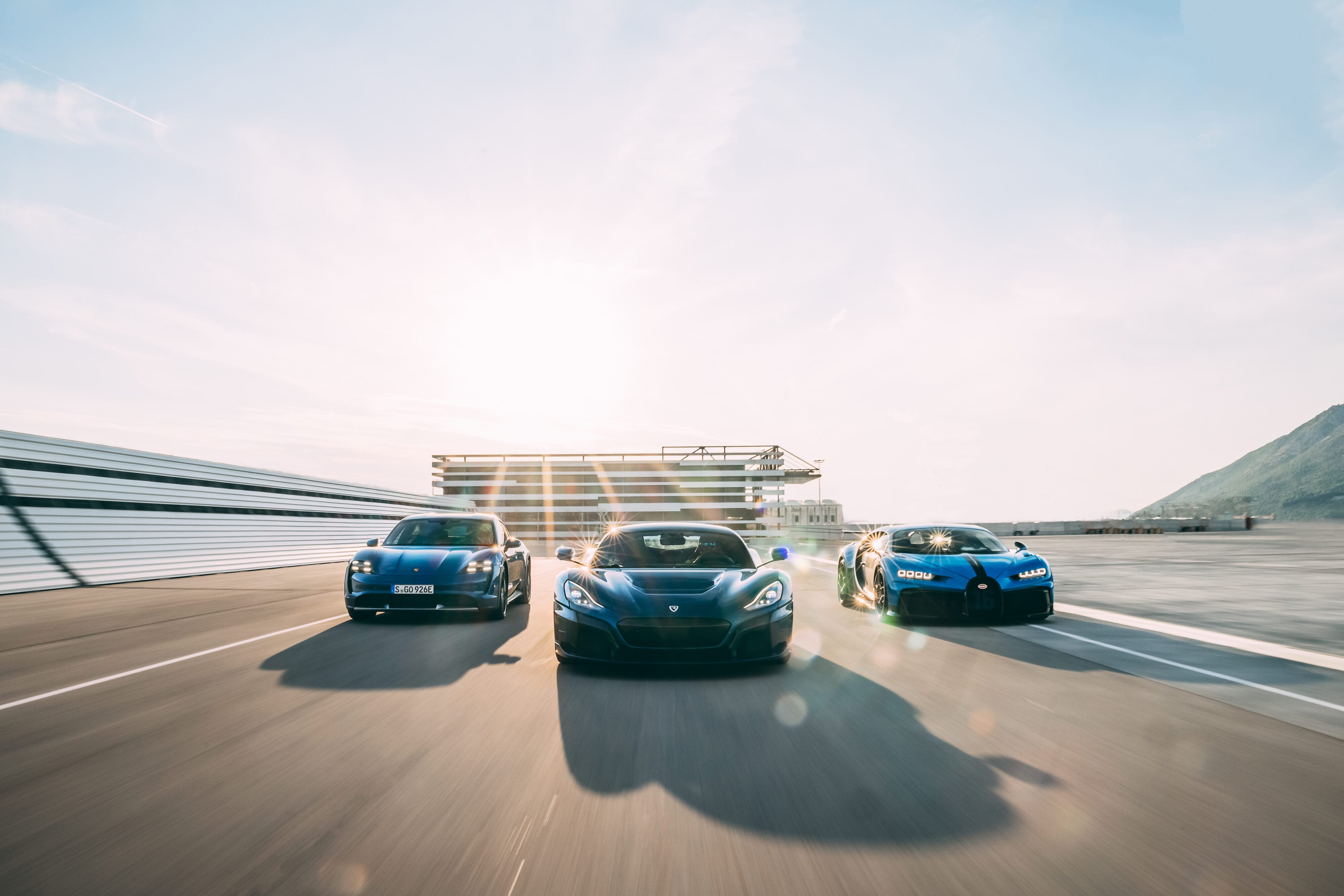 Bugatti and Rimac