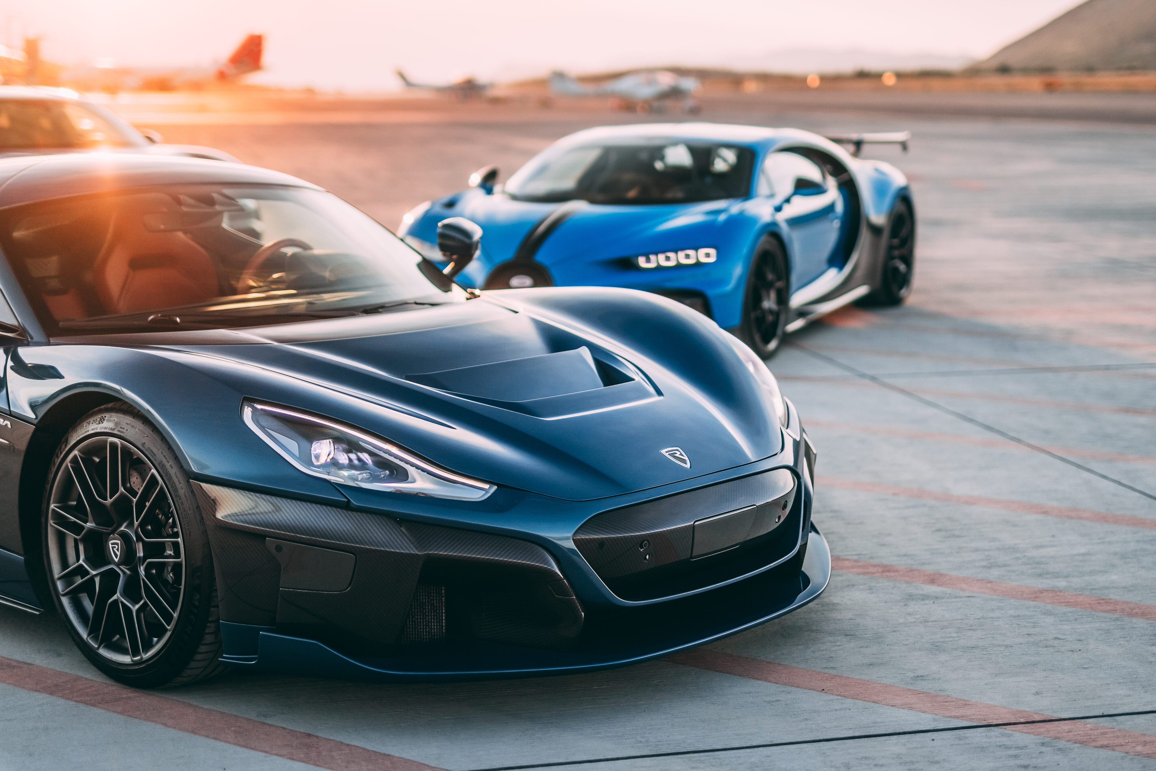 Bugatti and Rimac
