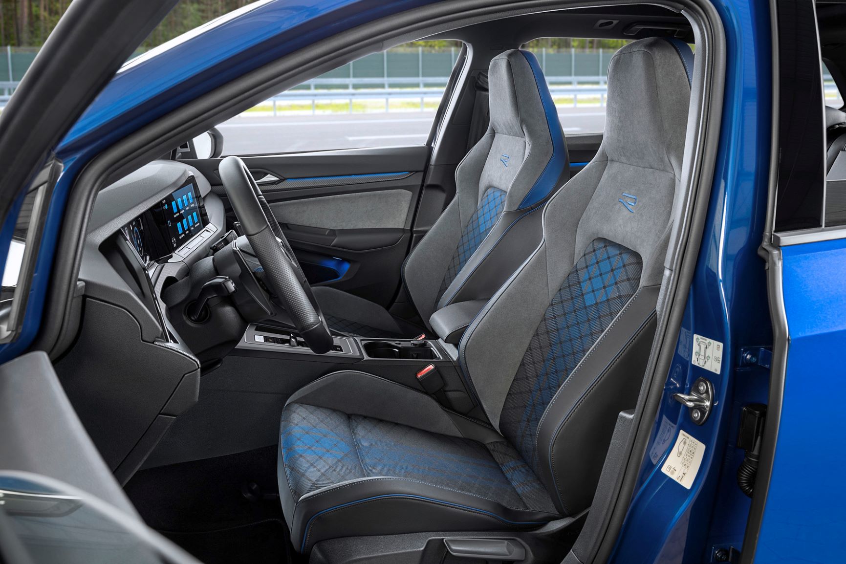 Interior of the Golf R wagon