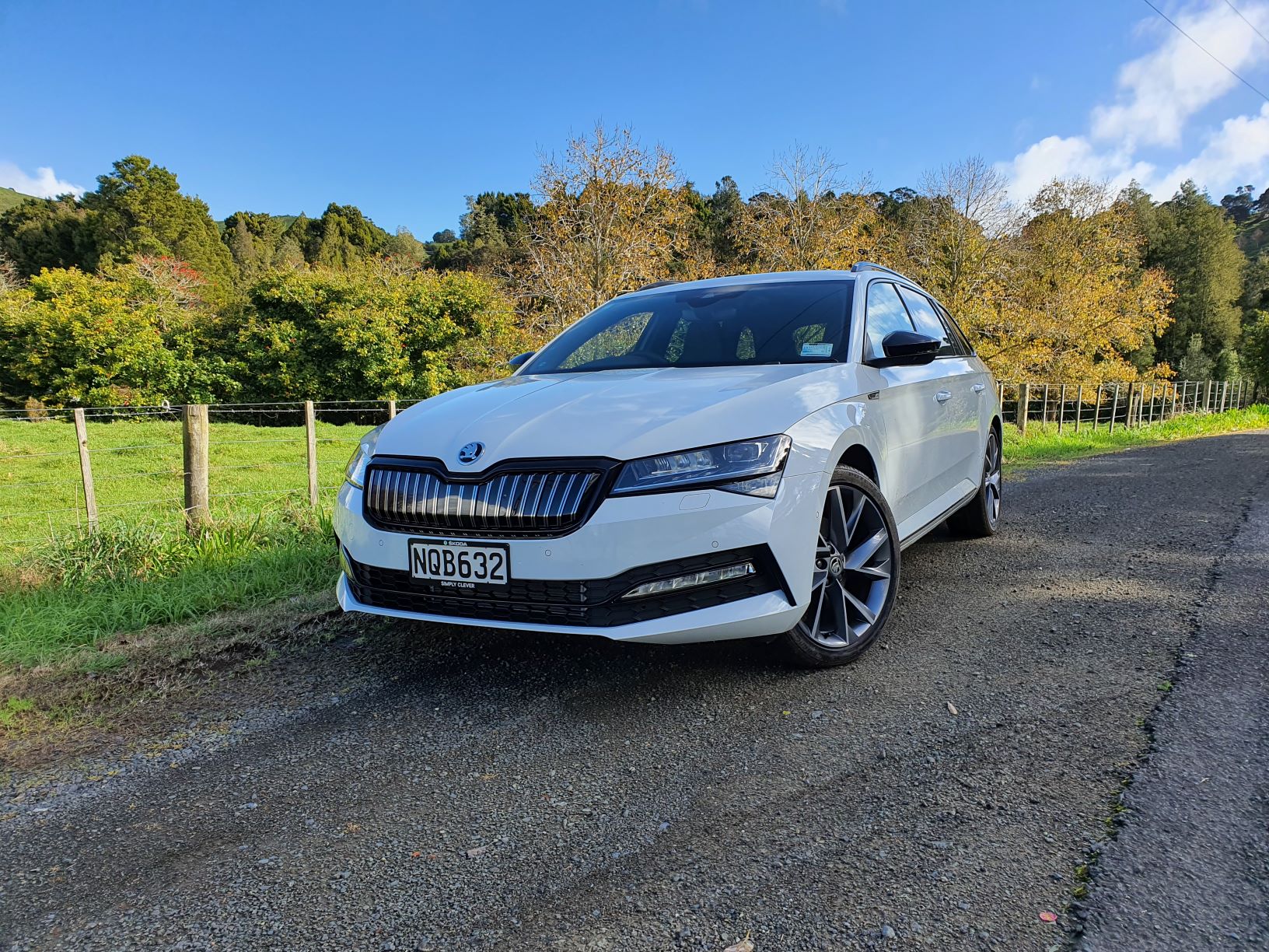 Skoda Super iV in the wild