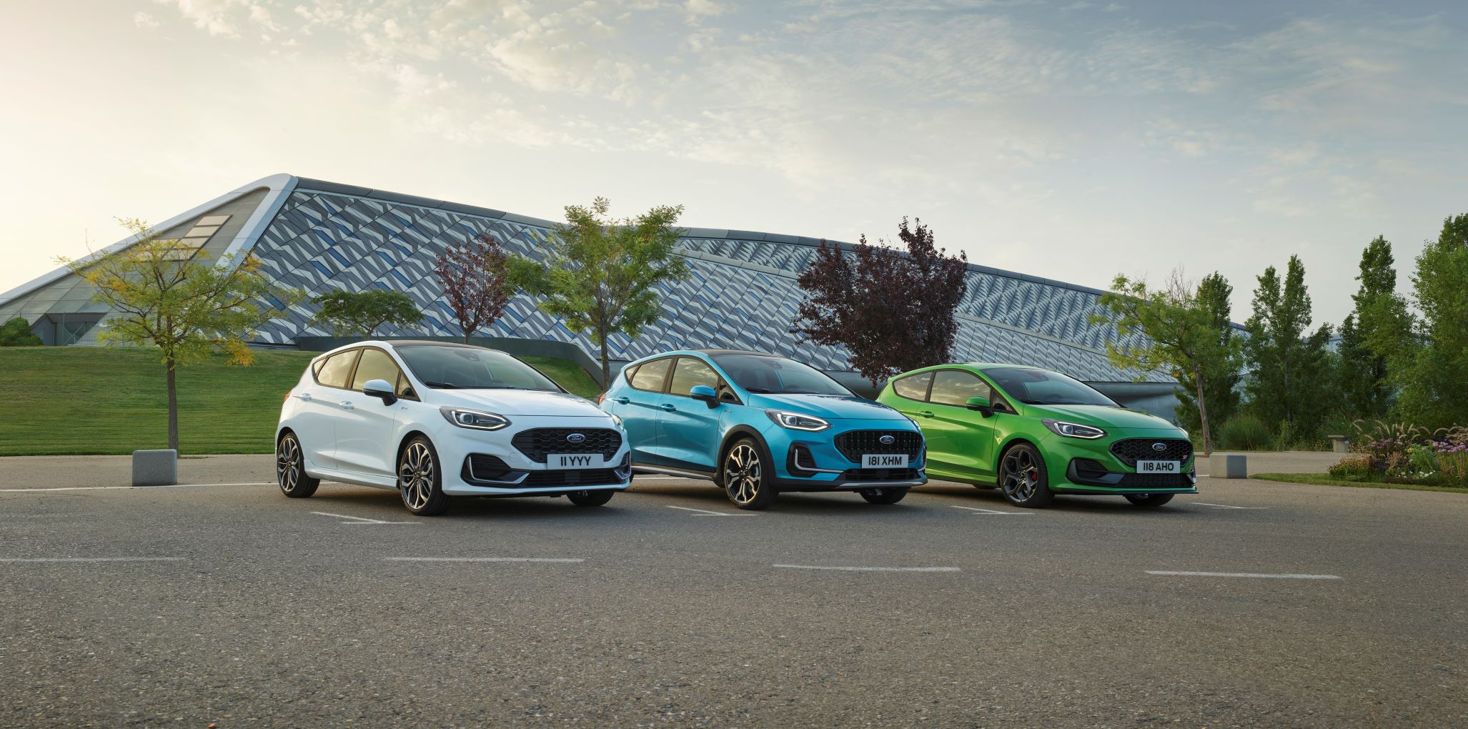 The new Ford Fiesta range