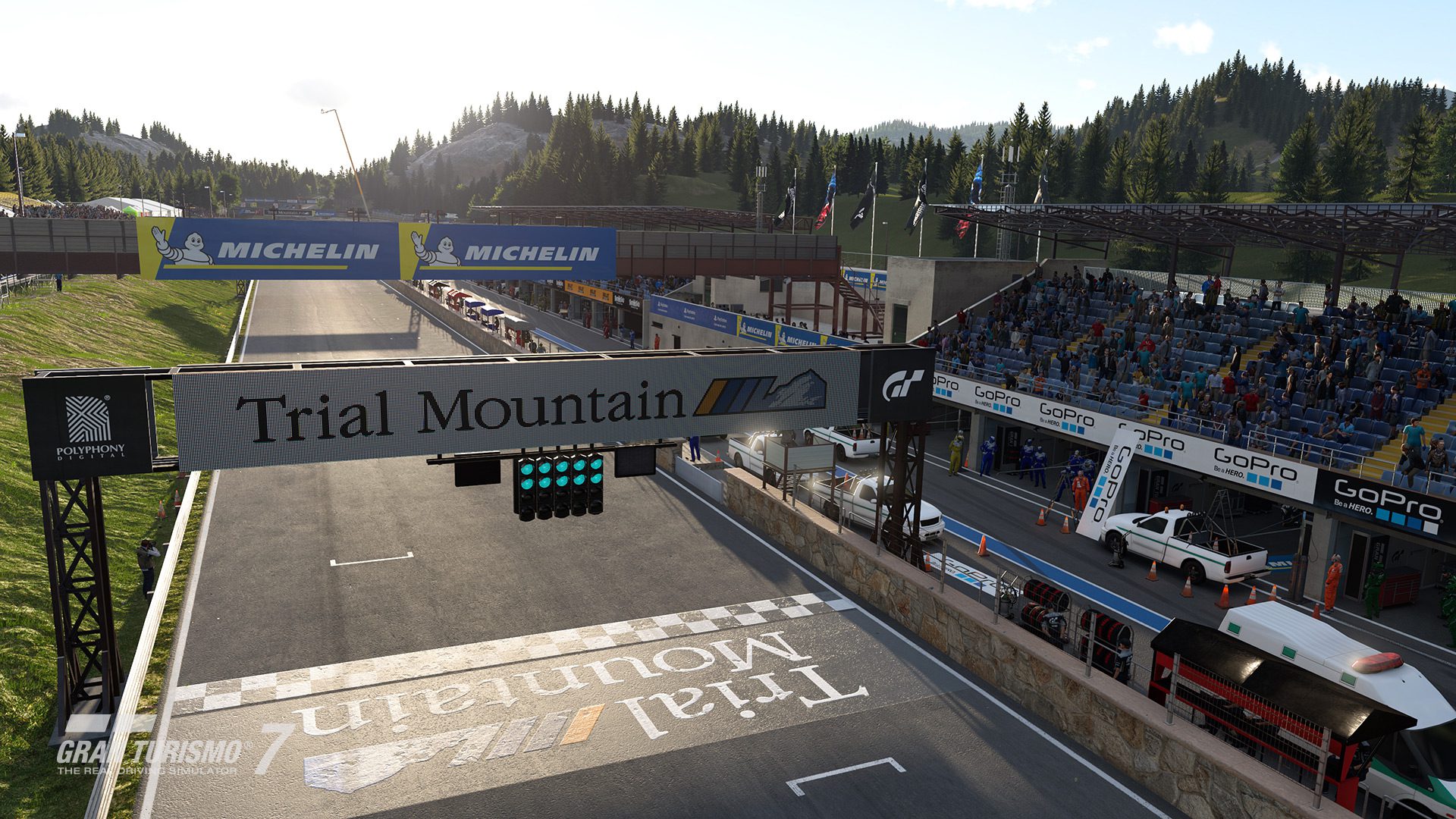 Trial Mountain in Gran Turismo 7