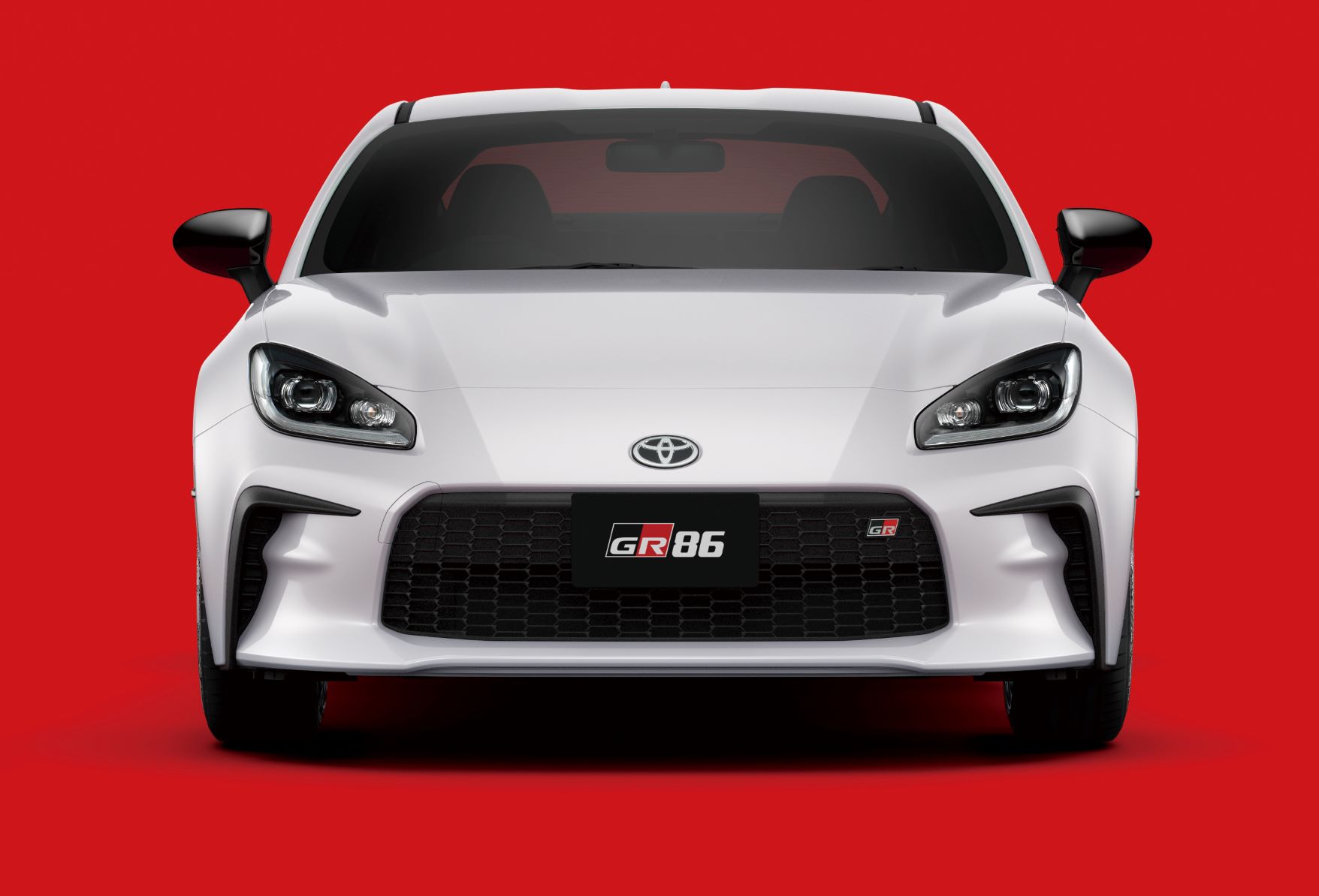 Front view of the new Toyota GR86