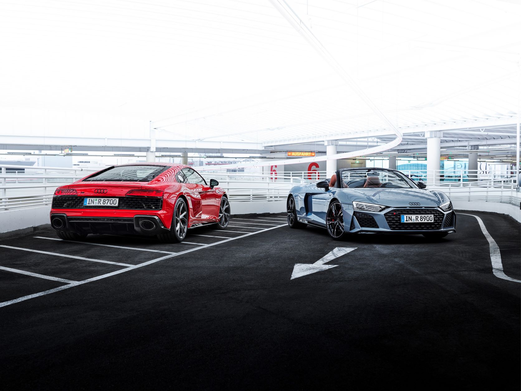 The new Audi R8 V10 RWD