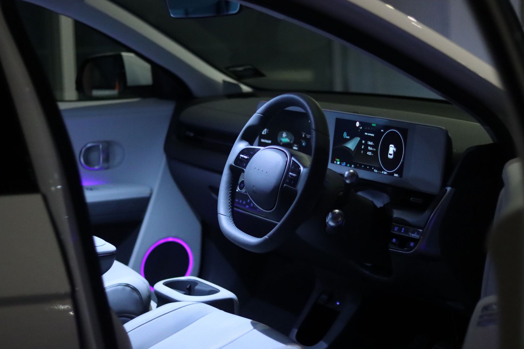 Interior of the Hyundai IONIQ 5