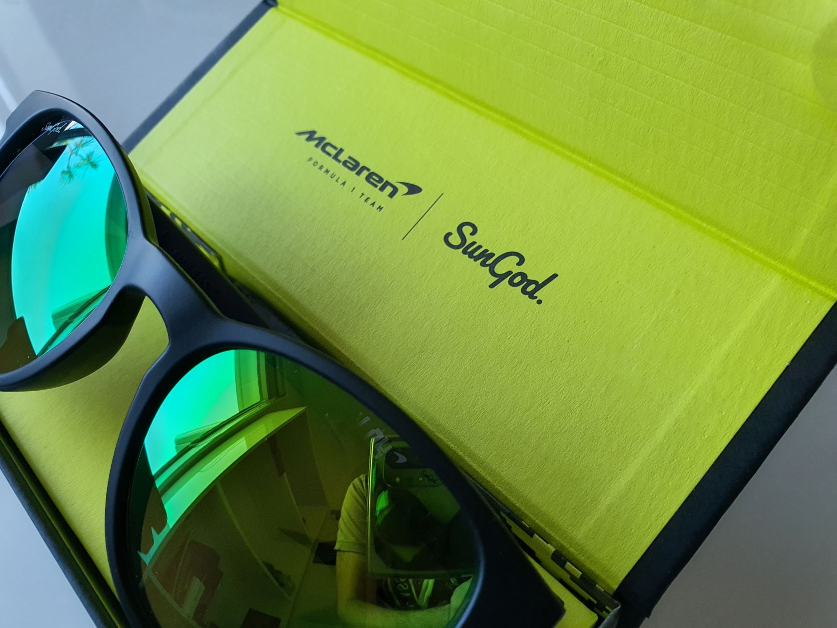 SunGod x McLaren F1 team sunglasses