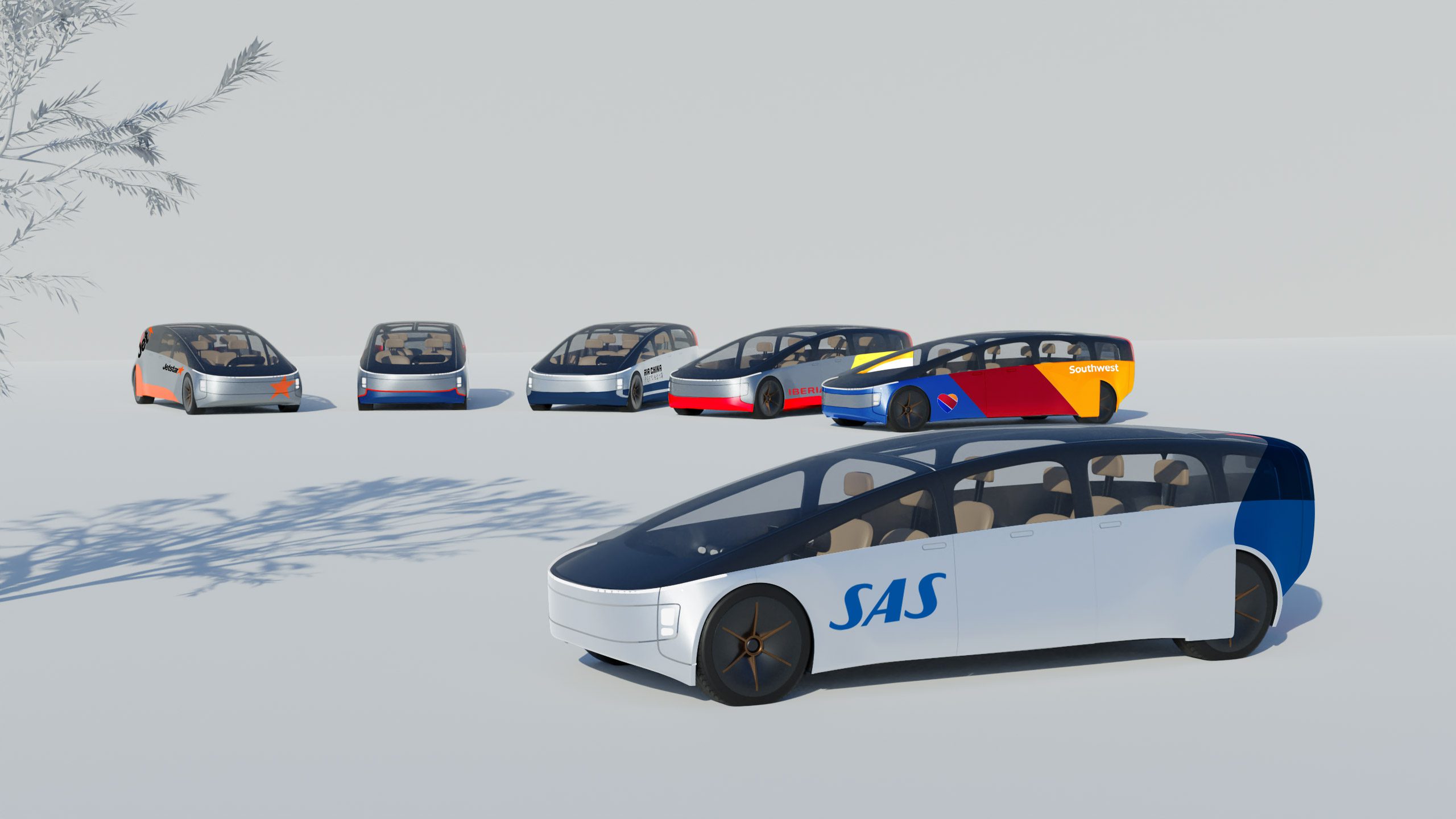 Budget Airline Car