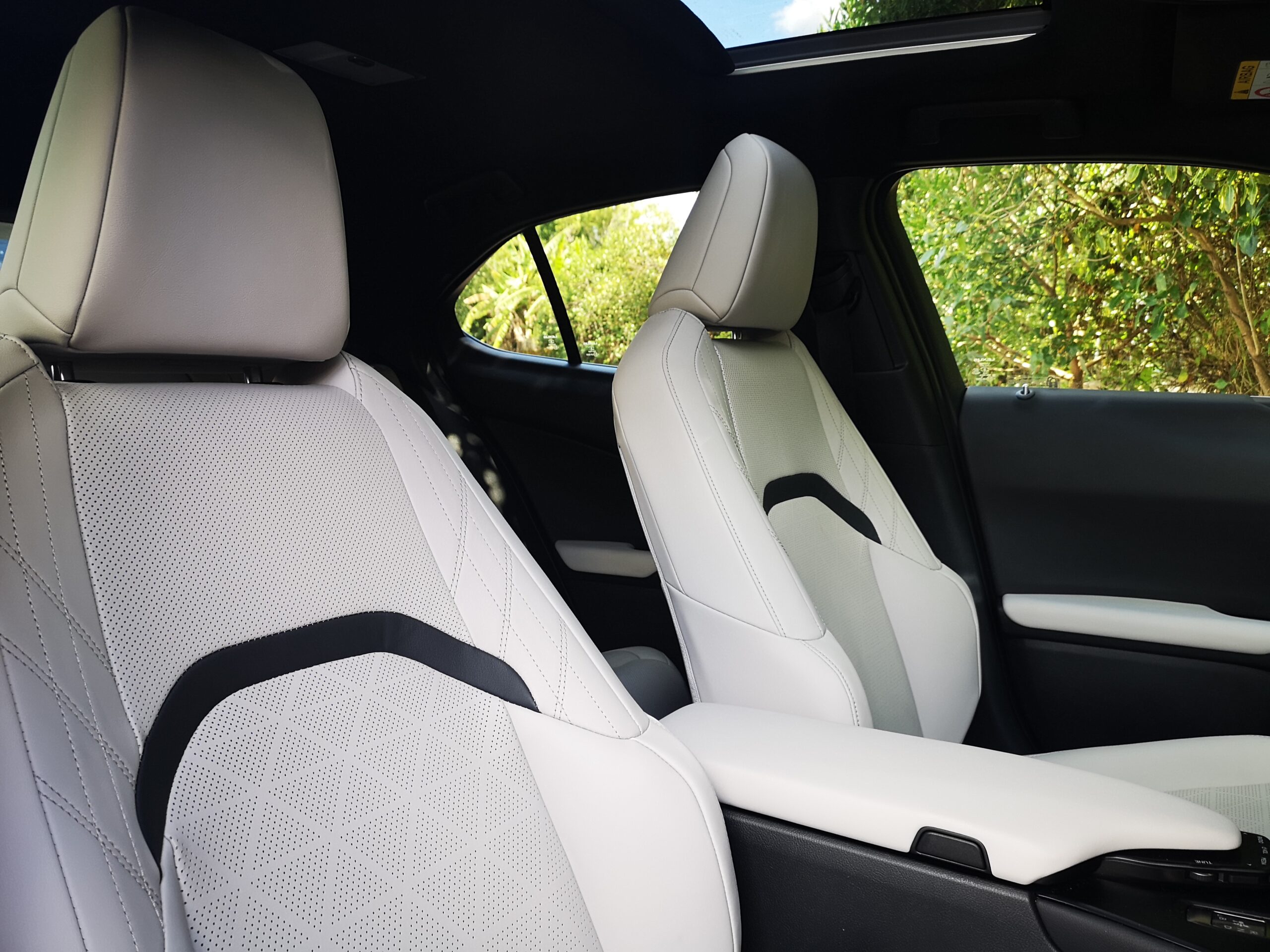 Leather seats