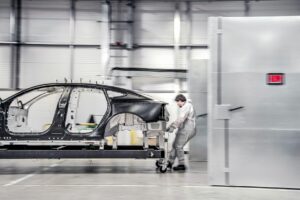 Polestar 5's bonded aluminium shell