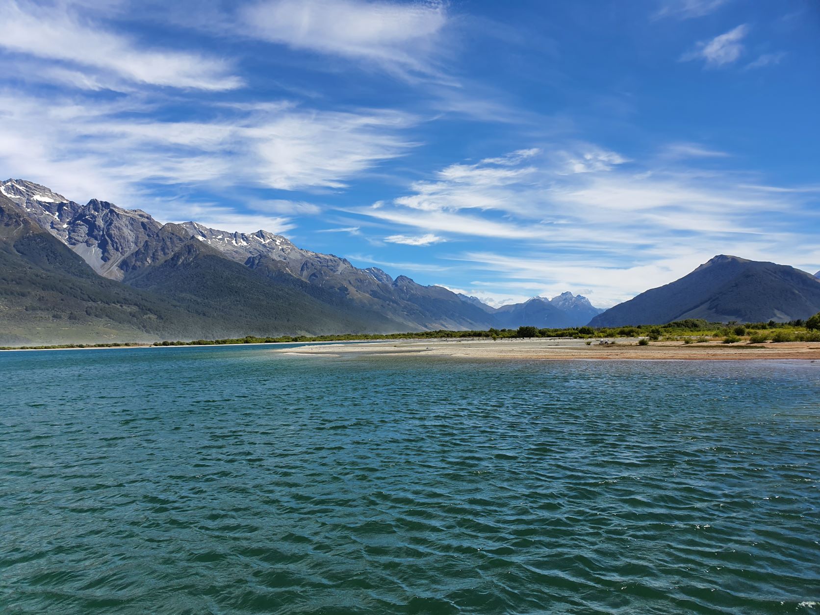 View of the mountains from Glenorchy