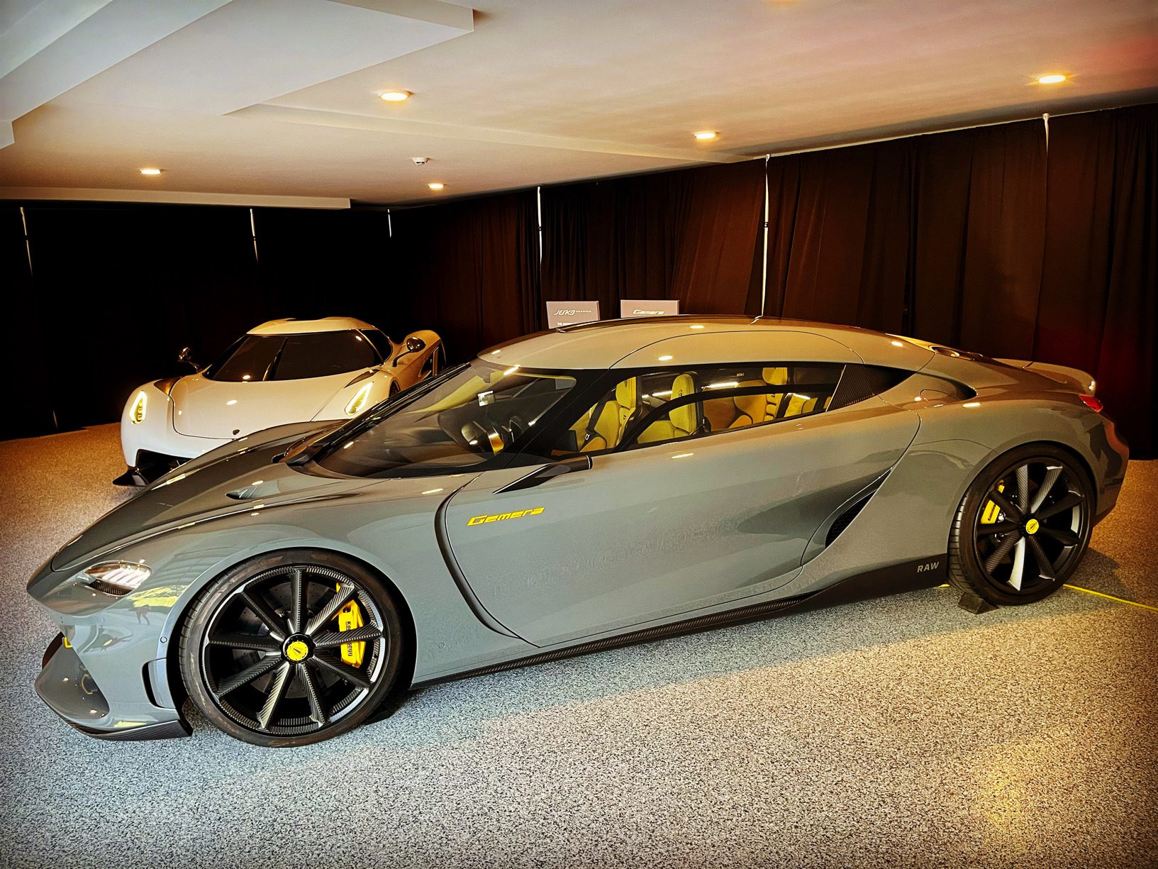Koenigsegg's new Gemera in grey