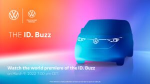 Headline image for the Volkswagen ID.BUZZ's unveiling