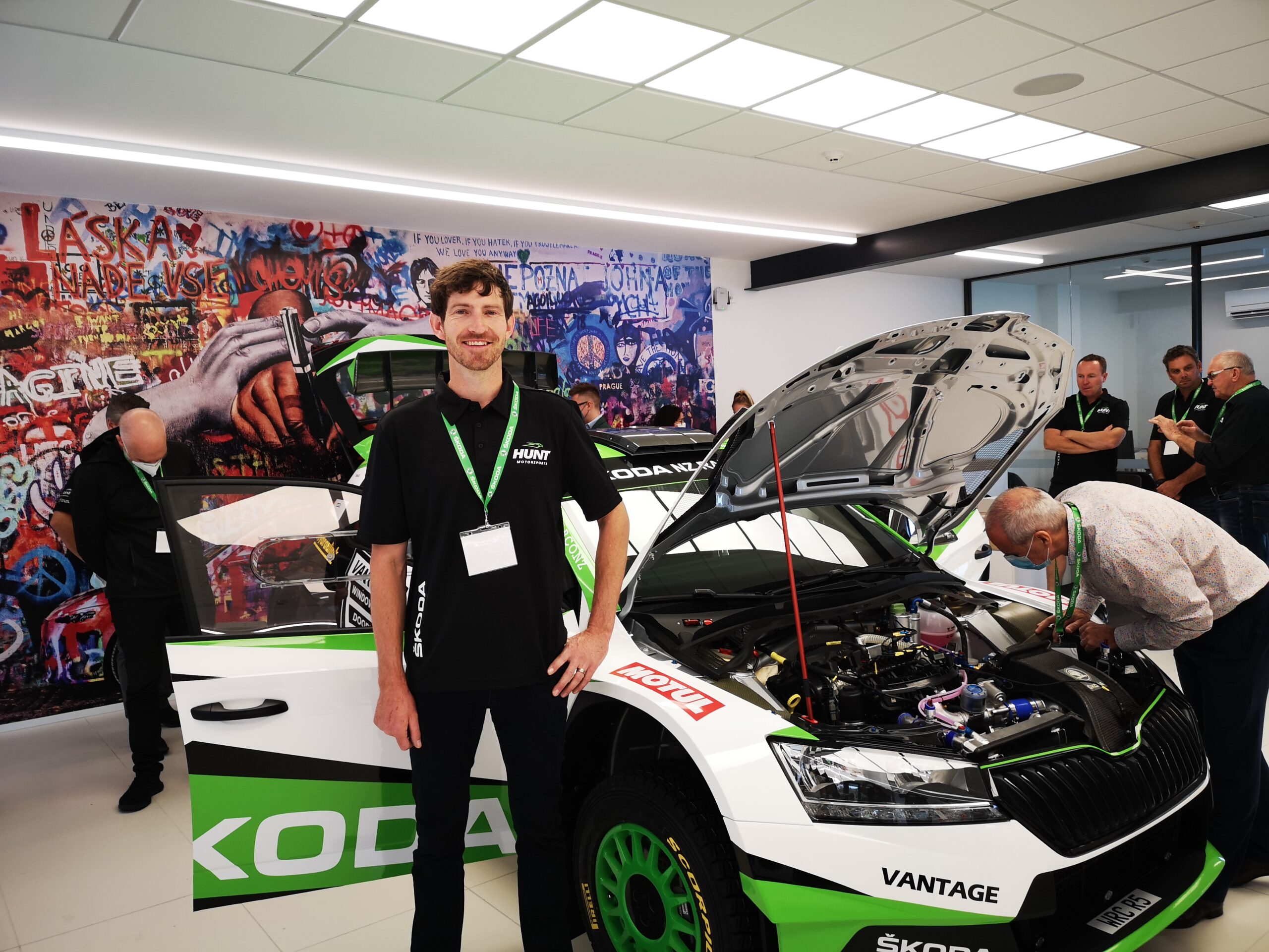 Skoda NZ Ben Hunt Rally Team