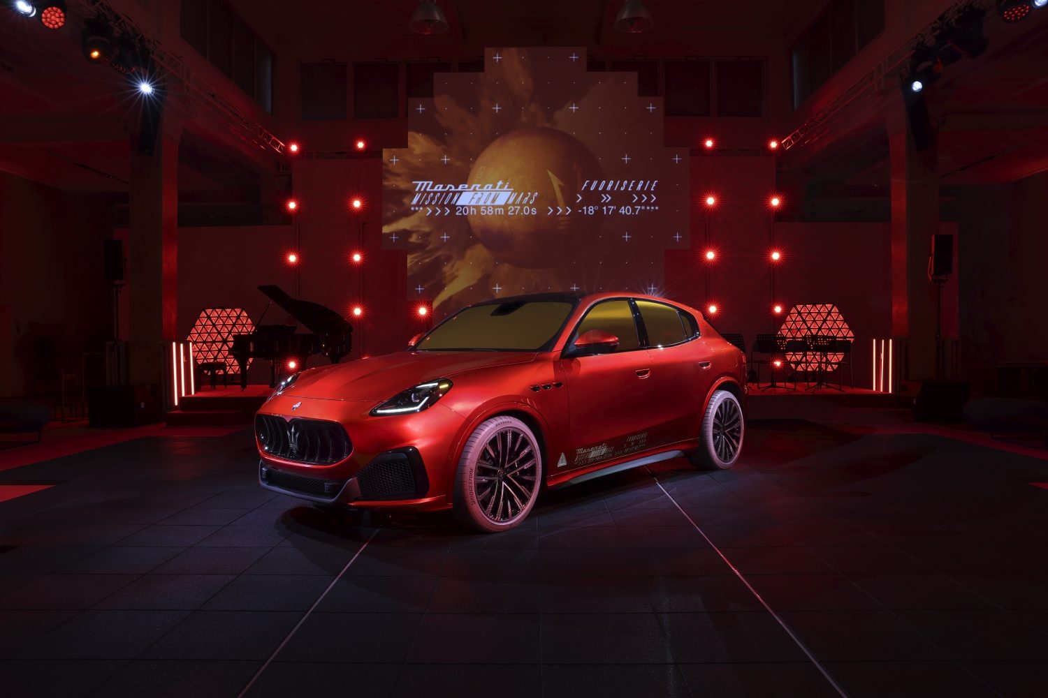 Maserati Grecale Mission to Mars special edition
