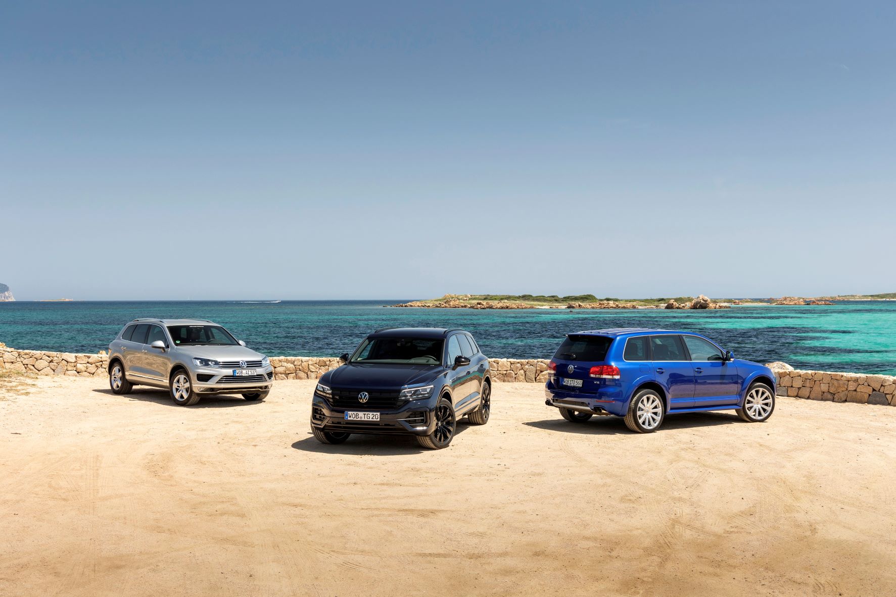 Three special models of the Volkswagen Touareg