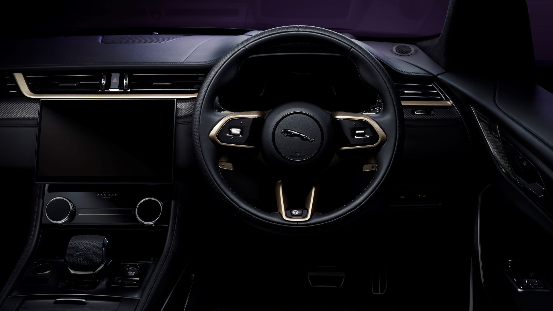Interior of the Jaguar F-Pace SVR Edition 1988
