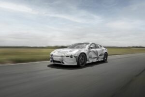 Polestar's new Polestar 5 under wraps