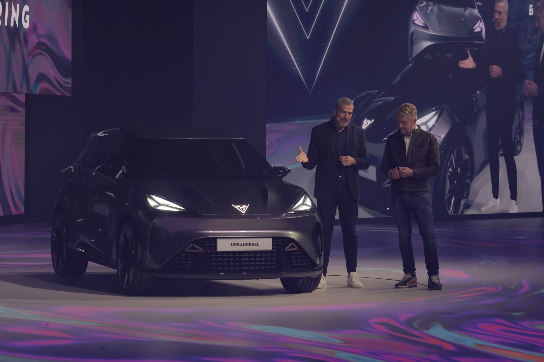 Spotlight on the new Cupra UrbanRebel