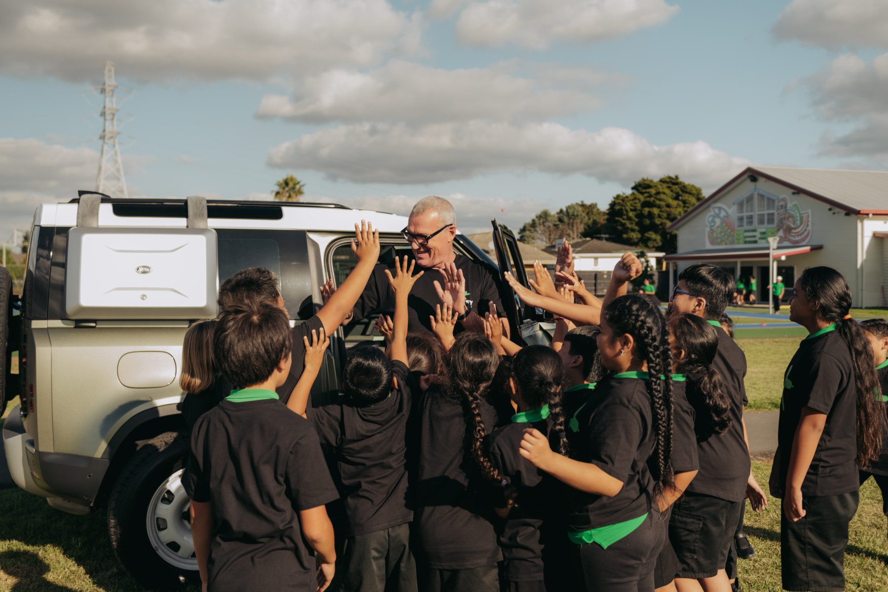 Sir John Kirwan Land Rover Mental Health