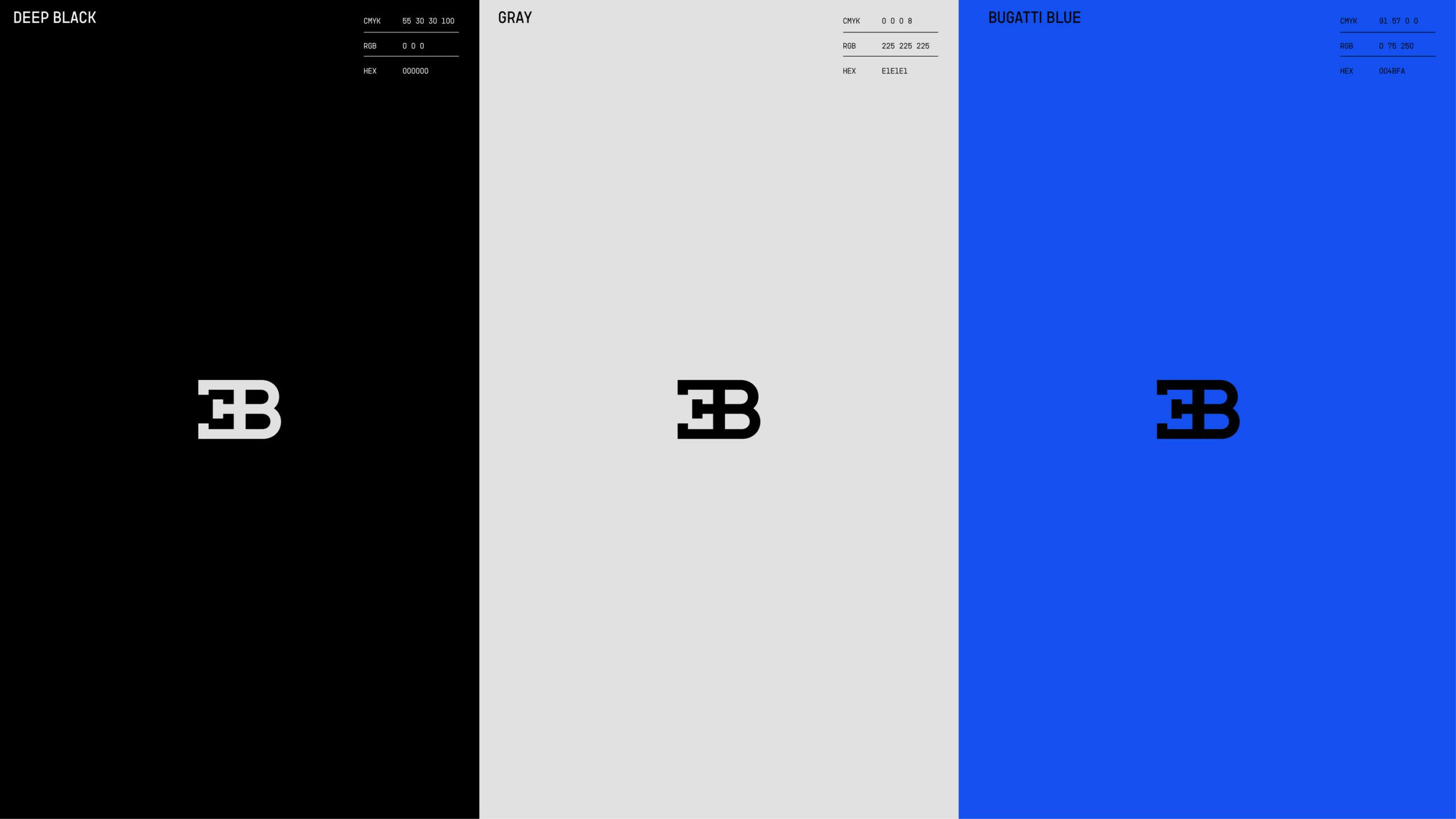 Bugatti's new brand identity