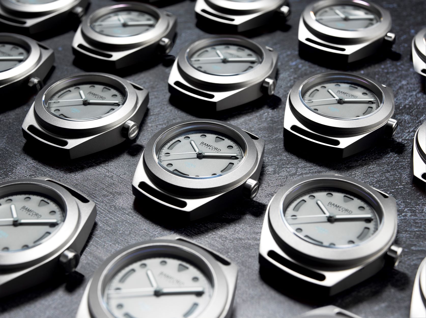 Bamford London and Land Rover limited edition timepieces photographed
