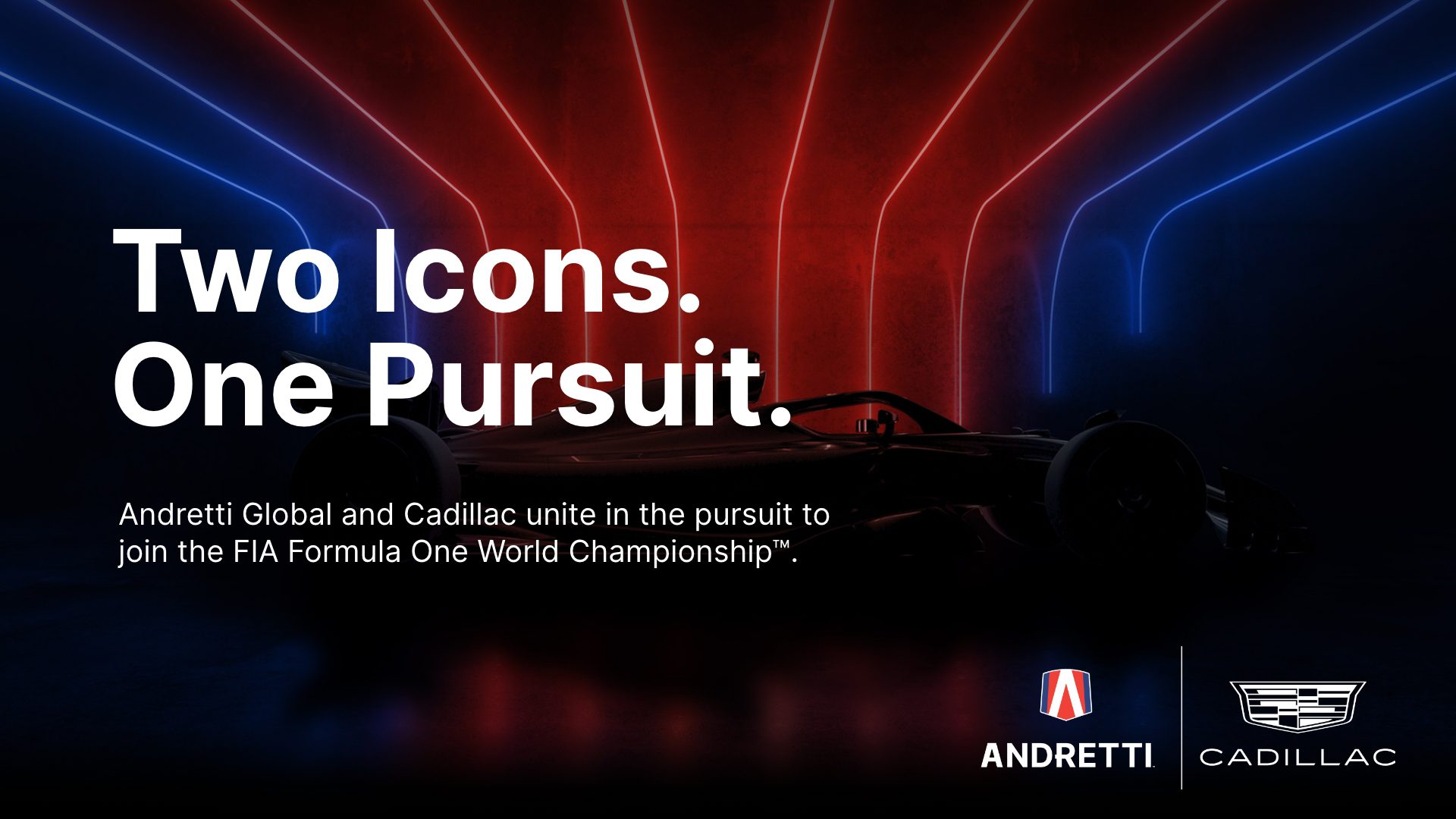 Andretti Global and Cadillac announce their bid for a Formula 1 spot.