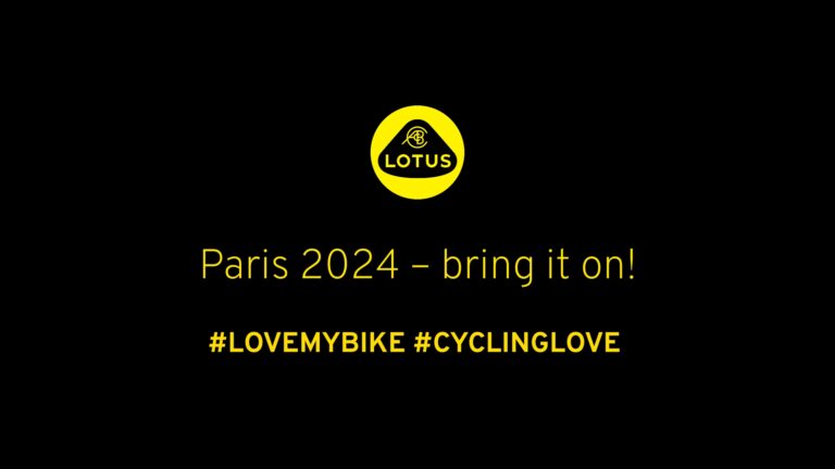 Lotus will create the racing bikes for Team GB at Paris 2024