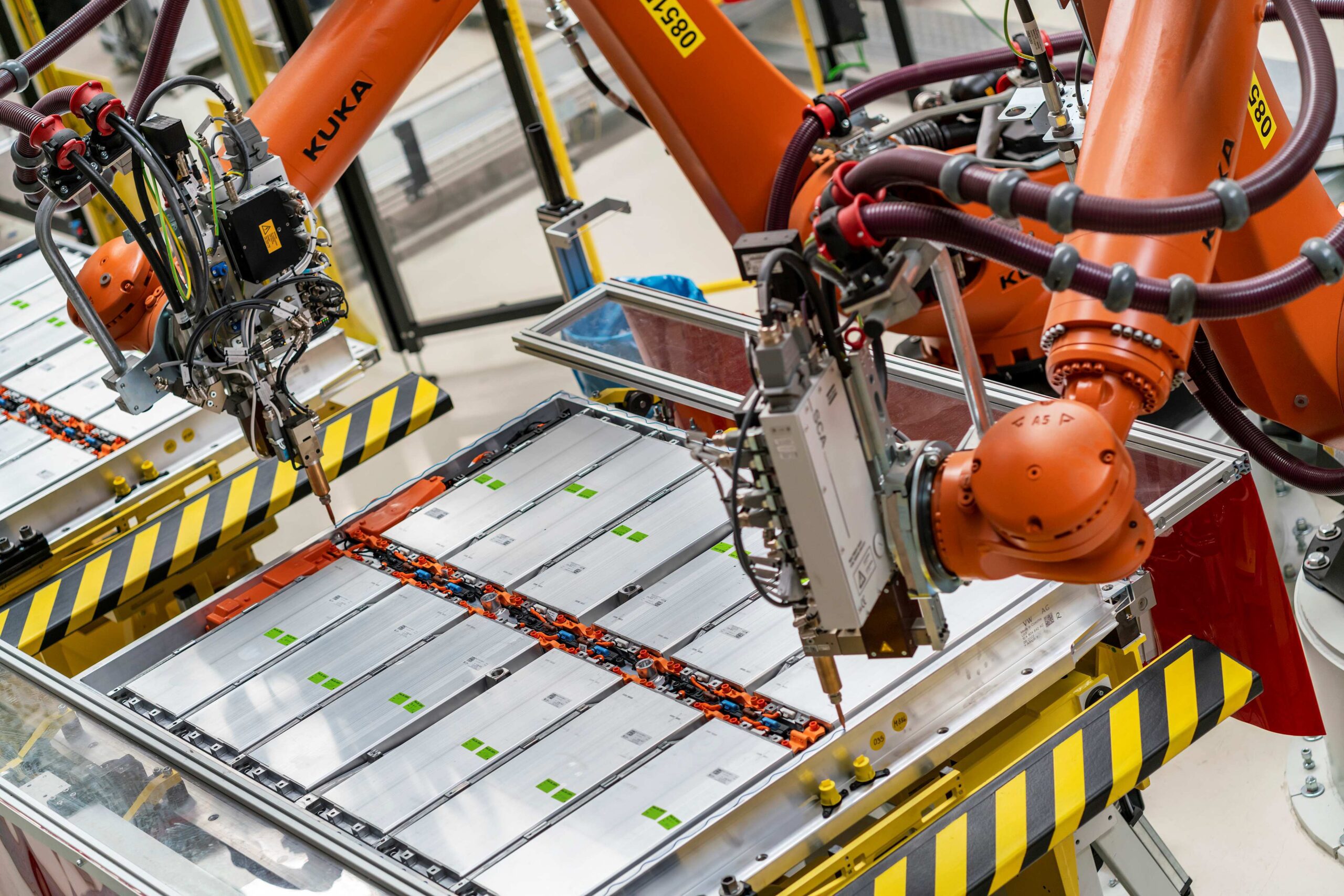 Skoda battery production